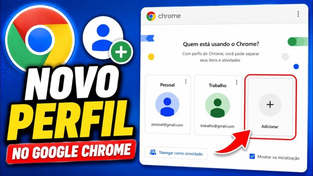 Miniatura do vídeo sobre como criar um perfil no Google Chrome